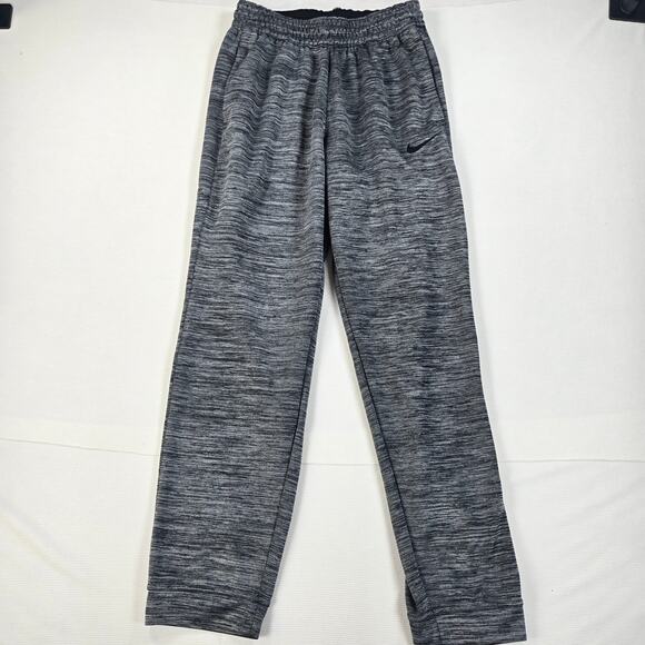 Nike Dri-Fit Gray Black Spotlight Tapered Sweatpant Joggers Men's Size Medium‎ - Picture 1 of 8